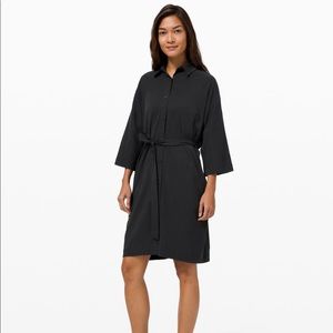 Perfectly Poised Dress - Lululemon- Sz 8 Blk